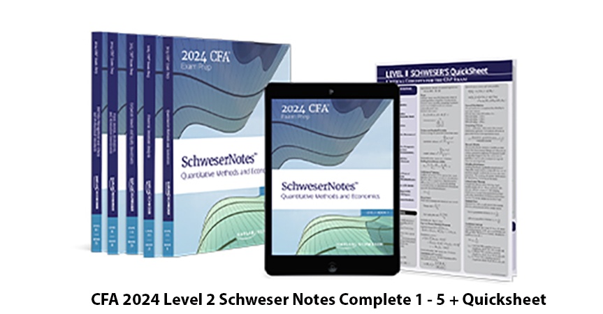Quicksheet【2024年改正対応】CFA Level 2 Schweserテキスト - 参考書