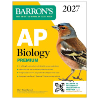 Barron's AP Biology Premium, 2027: Prep Book with 6 Practice Tests + Comprehensive Review