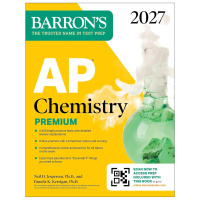 Barron's AP Chemistry Premium, 2027: Prep Book with 6 Practice Tests + Comprehensive Review
