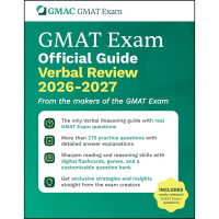 GMAT Official Guide Verbal review 2026 - 2027 & Online Questions Bank