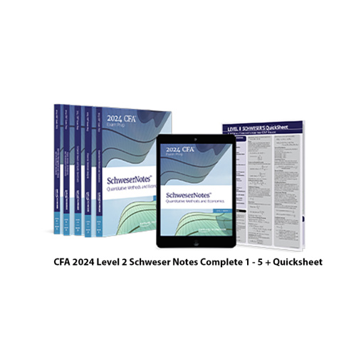 CFA 2024 Schweser Notes Level 2 Complete 1 - 5 + Quicksheet