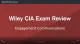 CIA 2023 Part 2 Wiley Study Guide, Video, Practice Exam
