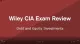 CIA 2023 Part 3 Wiley Study Guide, Video, Practice Exam