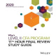 CFA 2020 Level 2 Wiley 11th Hour Study Guide Level II